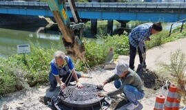 맨홀철개 교체공사_굴포천 공급관로 공기변